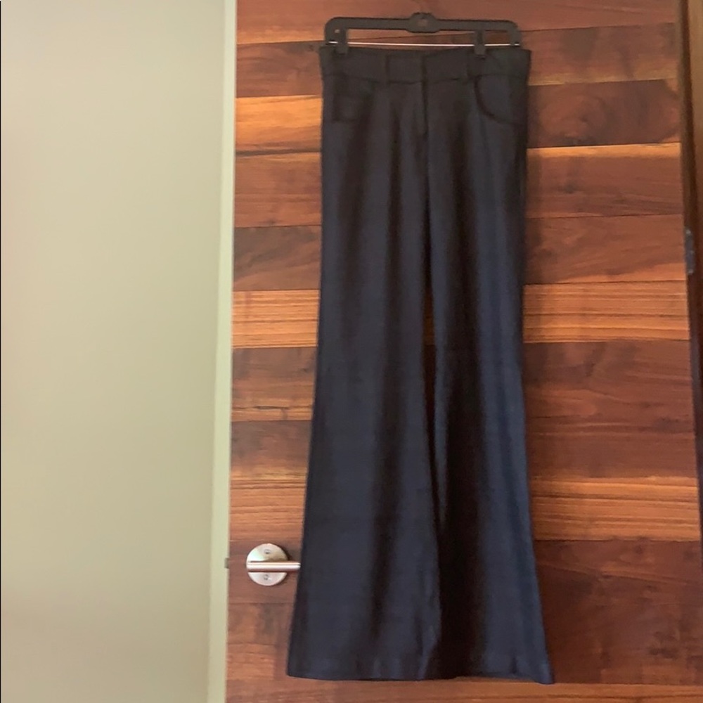 Alexis black linen pants